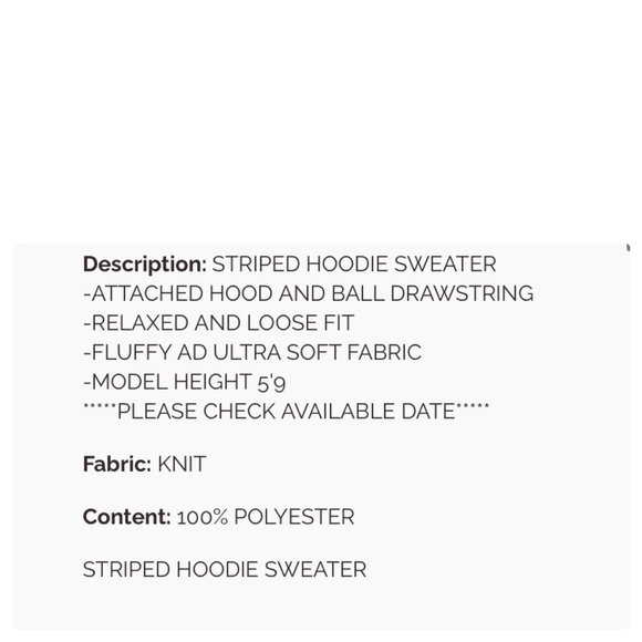 $35 start No. 22 ❤️Soft hooded sweater - Picture 6 of 6